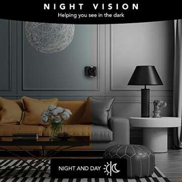 Hidden Spy Camera | SD Card Included | Mini Portable Wireless Security Dashcam Motion Detection Indoor & Outdoor Surveillance - Home Office - Car Video Recorder 1080p Night Vision - Small Drone