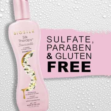 BioSilk Shampoo, Jasmine & Honey Scent, 7 Oz