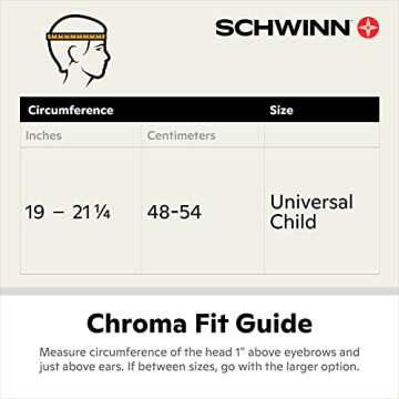 Schwinn Chroma ERT Kids Bike Helmet for Boys & Girls Ages 3 to 5, Small Can Fit Head Circumference 4...