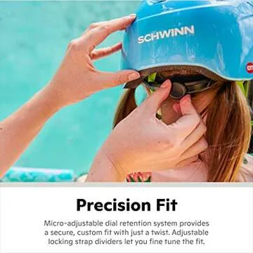 Schwinn Chroma ERT Kids Bike Helmet for Boys & Girls Ages 3 to 5, Small Can Fit Head Circumference 48-54 cm, 10 Vents, Removeable Padding, Adjustable Fit, Magenta