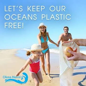 Eco-Friendly Produce Bags Set of 10 Cotton Mesh