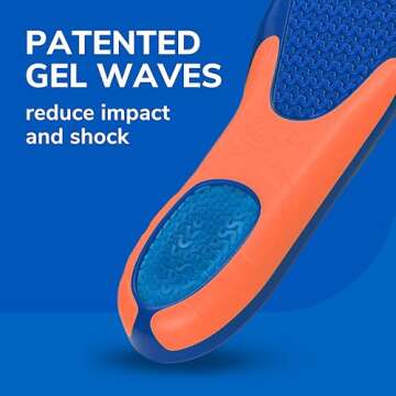 Dr. Scholl’s Extra Comfort Men's Insoles for All-Day Support