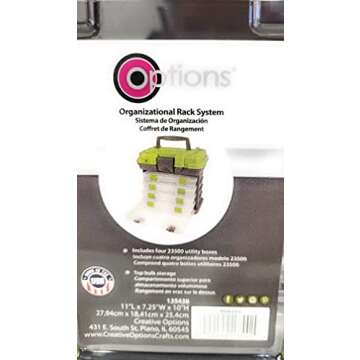 Creative 1354-83 Options Grab'n'Go Rack System, Small, Magenta