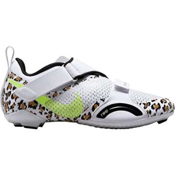 Nike SUPERREP Cycle RED Black CJ0775 008 Womens Size (6, White/Volt/Black/Chutney, Numeric_6)
