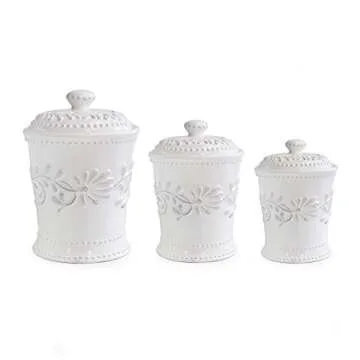 Chic American Atelier 3-Piece Canister Set for Every Kitchen