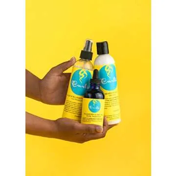 Curls Blueberry Bliss Blueberry & Coconut Hair Milk - 8 fl oz, Leave In Conditioner and Styler, Moisturizing & Nourishing, for Curly, Natural, and Coily Hair