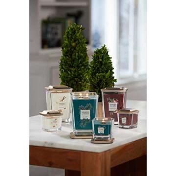 Yankee Candle Elevation Collection with Platform Lid Sweet Frosting Scented Candle, Large 2-Wick, 80 Hour Burn Time