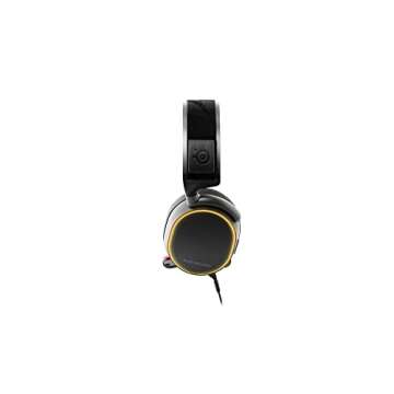 SteelSeries Arctis Pro High Fidelity Gaming Headset - Hi-Res Speaker Drivers - DTS Headphone: X v2.0 Surround for PC, Black