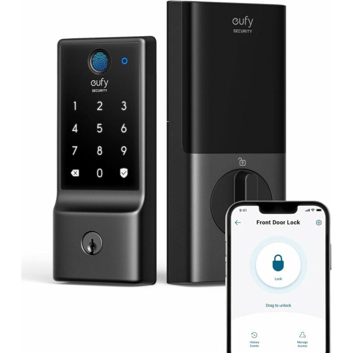 eufy Smart Lock C220 - Fingerprint Wi-Fi Door Lock