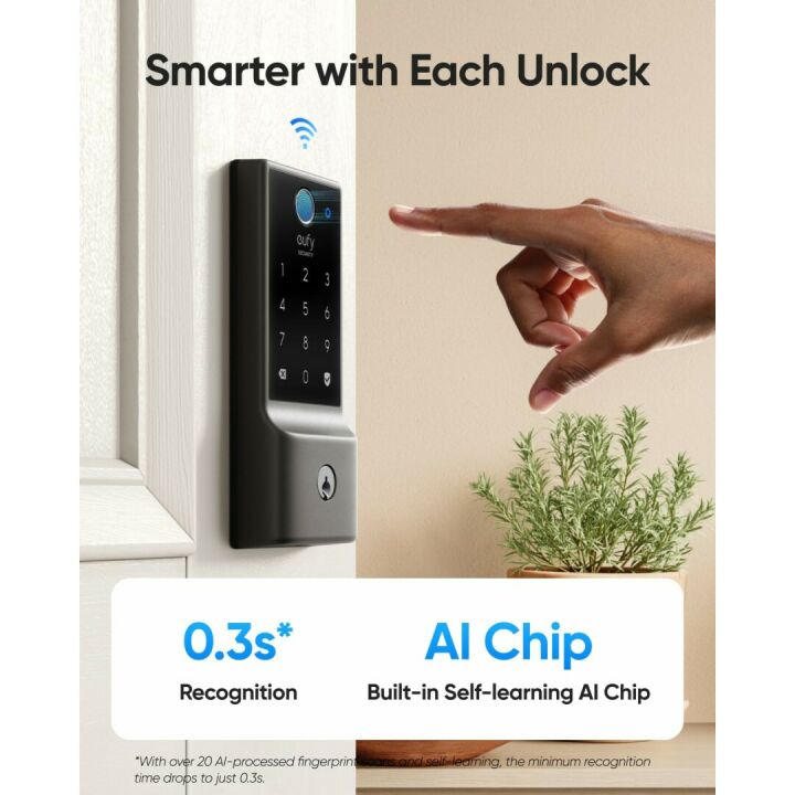eufy Smart Lock C220 - Fingerprint Wi-Fi Door Lock