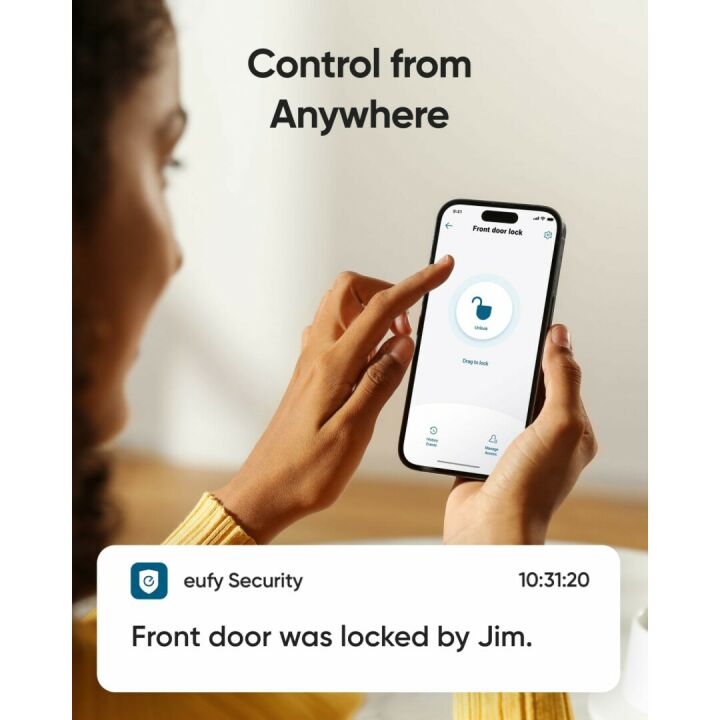 eufy Smart Lock C220 - Fingerprint Wi-Fi Door Lock