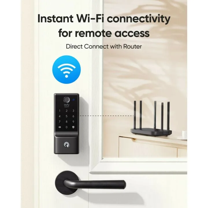 eufy Smart Lock C220 - Fingerprint Wi-Fi Door Lock