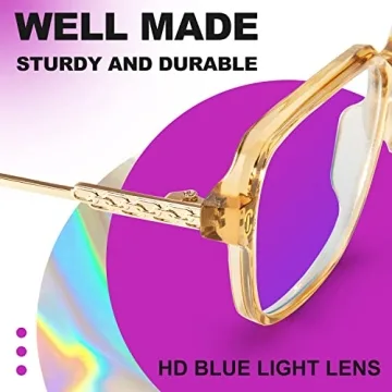 Trendy VISOONE Blue Light Blocking Glasses for All Ages