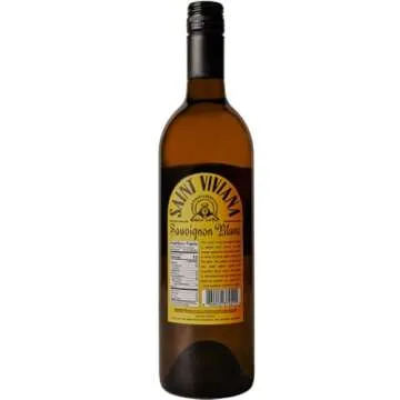 Saint Viviana Non Alcoholic Sauvignon Blanc - Exquisite Dealcoholized White Wine with Fresh Fruit Fl...