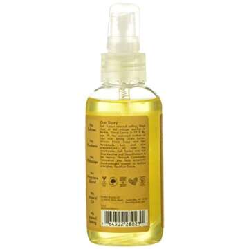 SheaMoisture Hair Styling Agent, Raw Shea Butter Reconstructive Finishing Elixir Hair Oil for Dry Hair, 4 oz