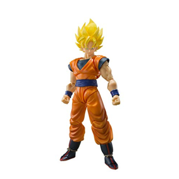 TAMASHII NATIONS Dragon Ball Z Super Saiyan Goku Action Figure