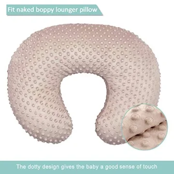 OWLOWLA Ultra Soft Minky Nursing Pillow Cover for Babies
