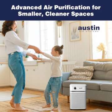 Austin Air Healthmate JR. Air Purifier (Midnight Blue)