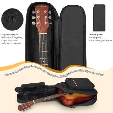 IBVIVIC Water Resistant Acoustic Guitar Bag
