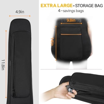 IBVIVIC Water Resistant Acoustic Guitar Bag