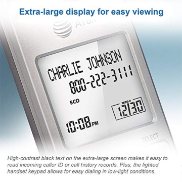 AT&T EL51203 Cordless Phone System for Home Use