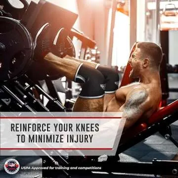 Nordic Lifting Knee Sleeves - Ultimate Support for Workouts