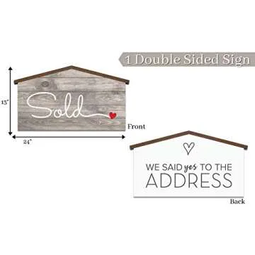 House Shaped Prop Sign for Realtors and Homeowners