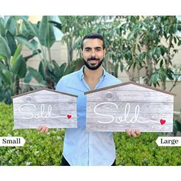 House Shaped Prop Sign for Realtors and Homeowners