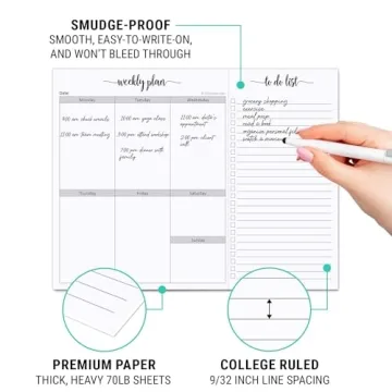 321Done Weekly Planning Notepad - Organized Living