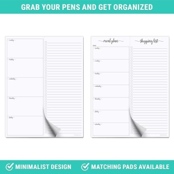 321Done Weekly Planning Notepad - Organized Living