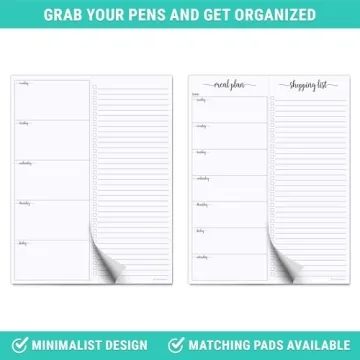 321Done Weekly Planning Notepad - Organized Living