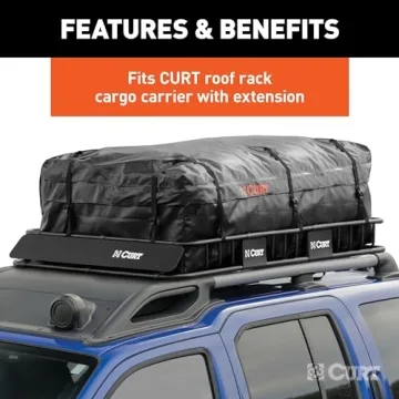 CURT 18221 Waterproof Roof Rack Cargo Bag