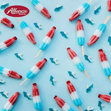 Albanese World's Best Blue Gummi Sharks, 5lbs of Candy