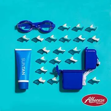 Albanese World's Best Blue Gummi Sharks, 5lbs of Candy