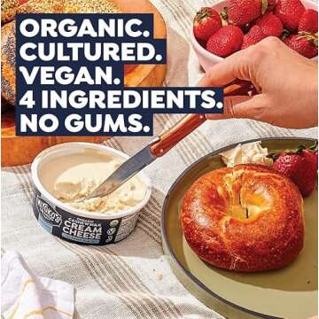 Miyoko's Organic Vegan Cream Cheese for Delicious Dairy-Free Spreads