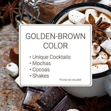 Monin Toasted Marshmallow Syrup for Lattes & More