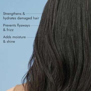 Bondbar Repairing Shampoo, Protects, Strengthens & Hydrates All Hair Types & Textures, Prevents Flya...