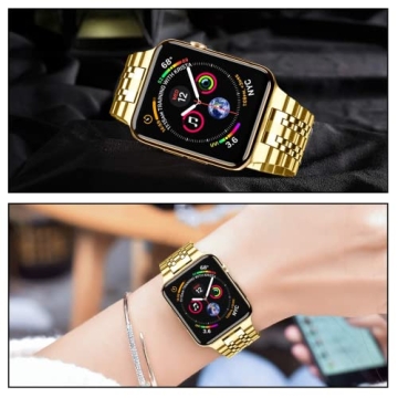 MioHHR Gold Apple Watch Band 38mm/40mm for Elegant Style