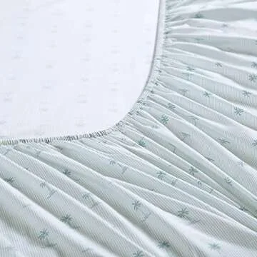 Tommy Bahama Cotton Percale King Sheets Set in Blue