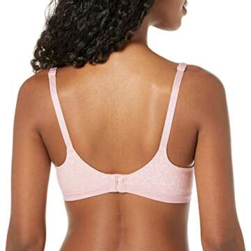 Warner's Women's Cloud 9 Ultra Soft Wireless Comfort Bra 1269 in Blush Petals - Size 36B
