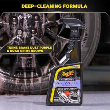 Meguiar's G18132 Ultimate All Wheel Cleaner - 32 Oz Spray Bottle