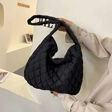 YFGBCX Lightweight Quilted Tote Bag for Women - Stylish & Spacious