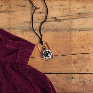 Sun Company MiniComp II - Ultra-Lightweight Luminous Compass for Outdoor Adventures