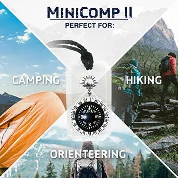 Sun Company MiniComp II | Lightweight Orienteering Compass