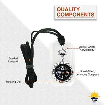 Sun Company MiniComp II | Lightweight Orienteering Compass