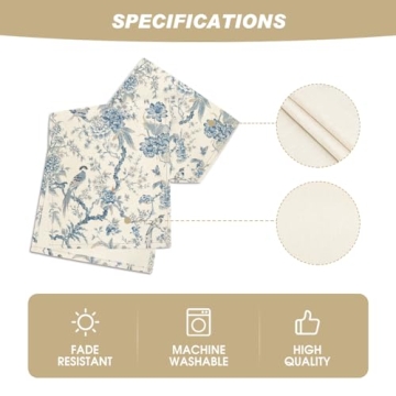 Vibrant Peacock Flower Table Runner for All Occasions