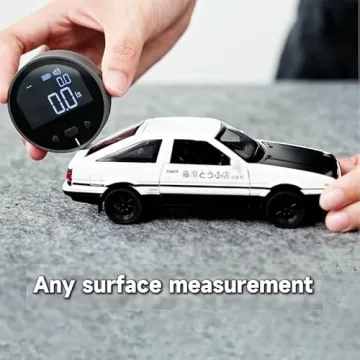 HomeMagician 324 Ft Electronic Digital Tape Measure with LCD Display Digital Ruler Rechargeable Small Smart Rolling Measuring Tool for Flat Curved Diameter Odd Shape Ideal Surprise for You