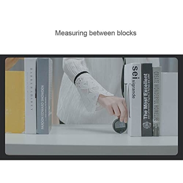 HomeMagician 324 Ft Electronic Digital Tape Measure with LCD Display Digital Ruler Rechargeable Small Smart Rolling Measuring Tool for Flat Curved Diameter Odd Shape Ideal Surprise for You