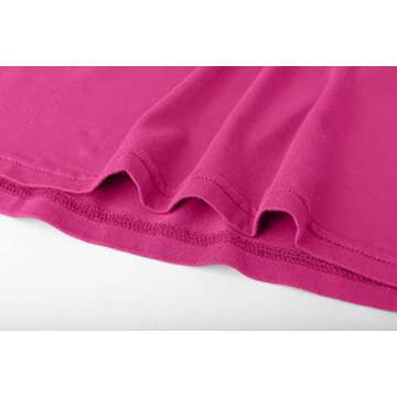 Kindcall Yoga Crop Tops for Women - Hot Pink, Slim Fit