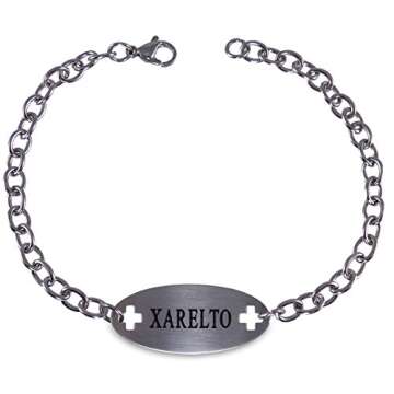 Max Petals - Stylish Xarelto Identification Bracelet for Safety